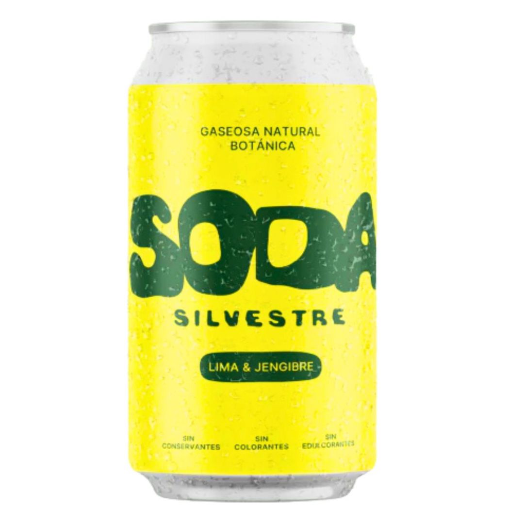 SODA NATURAL BOTÁNICA BOOCH LIMA & JENGIBRE X 354 CC