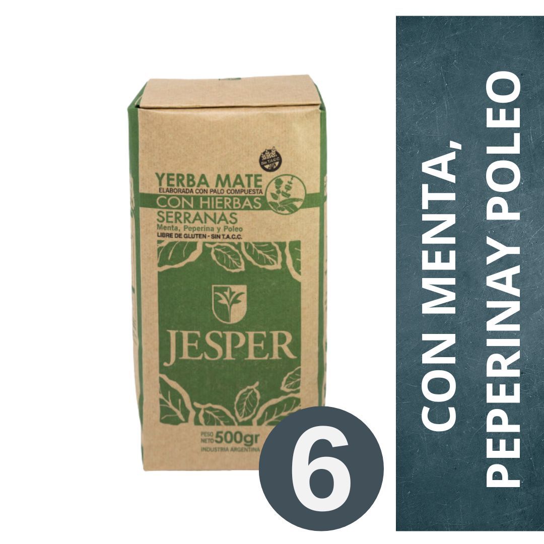 pack-de-yerba-mate-jesper-con-hierbas-6-x-500-gr
