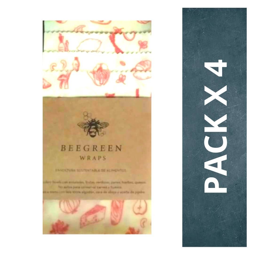 envoltorios-sustentables-beegreen-pack-x-4