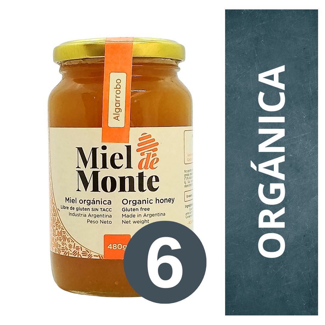 pack-de-miel-organica-miel-de-monte--algarrobo-6-x-480-gr
