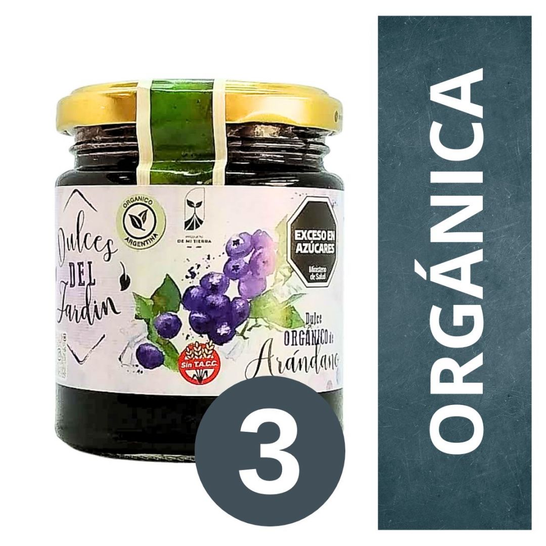 pack-de-mermelada-organica-de-arandano-dulces-del-jardin-3-x-210-gr