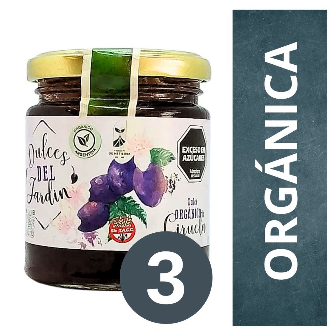 pack-de-mermelada-organica-de-ciruela-dulces-del-jardin-3-x-210-gr